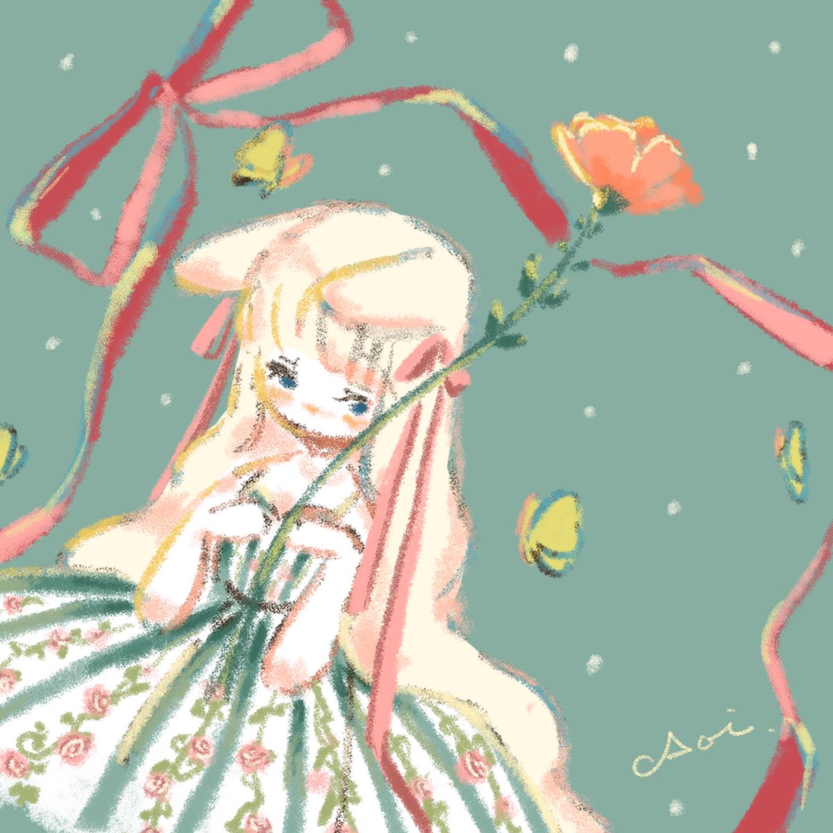 落書きしか描けへん…✍️