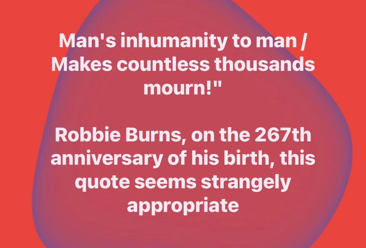 SuddenLife's tweet image. Today is ‘Burns Night’ when we celebrate Scotland’s bard.