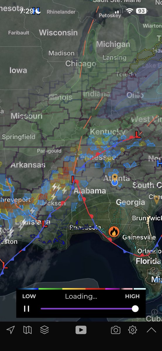 DanShike's tweet photo. @MyRadarWX Hey friends. Is it a know thing to not have any high-res radar precip showing? https://t.co/Mqfa4oyR4l