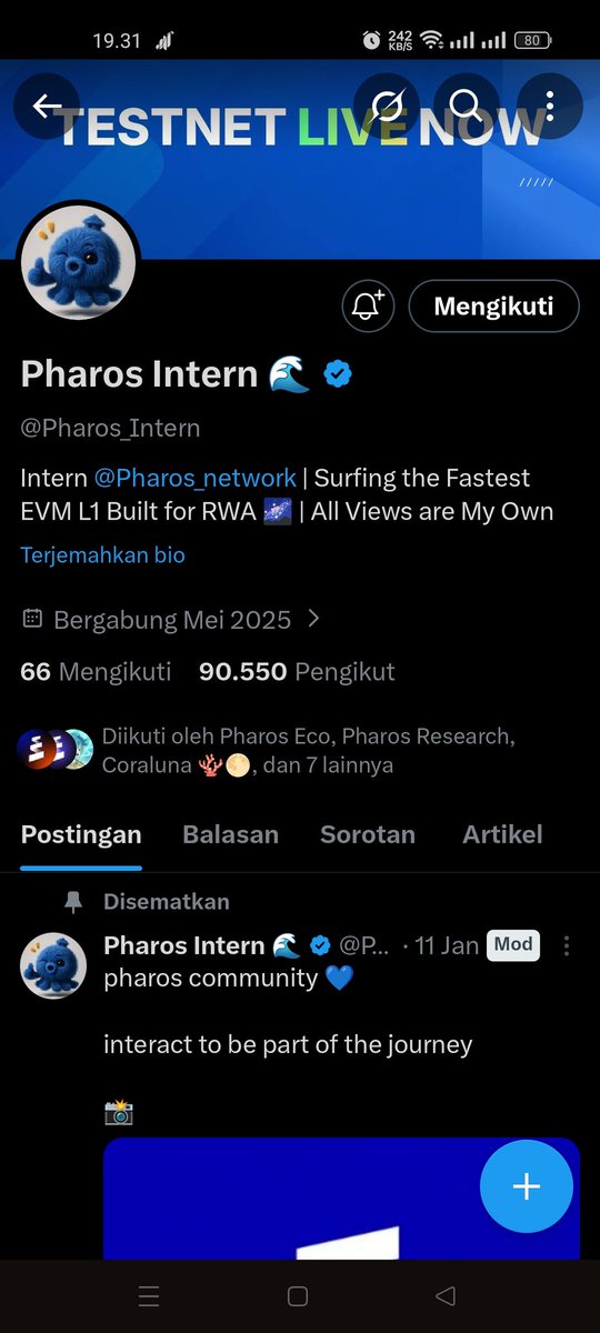 peteloth433's tweet photo. @Pharos_Intern 0x686978502dd05a5003609e6459879219658ba07a https://t.co/JUd2psxqUM