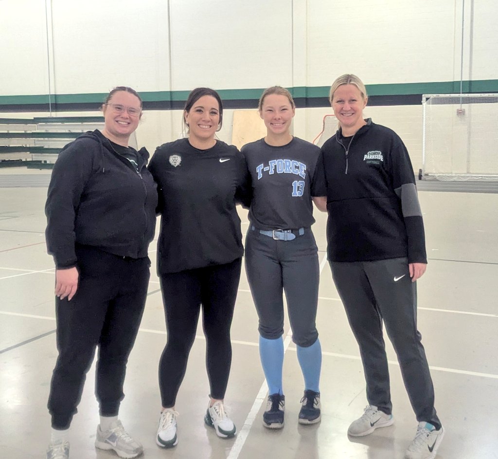Thank you so much to <a href="/UWP_Softball/">Parkside Softball</a> for an amazing camp! Special thanks to Coach Ortman, Coach <a href="/gabbyjeaann/">Coach Gabby</a>, and Coach Schmitt for their time and feedback! I can't wait for next! #Rangers #2028grad