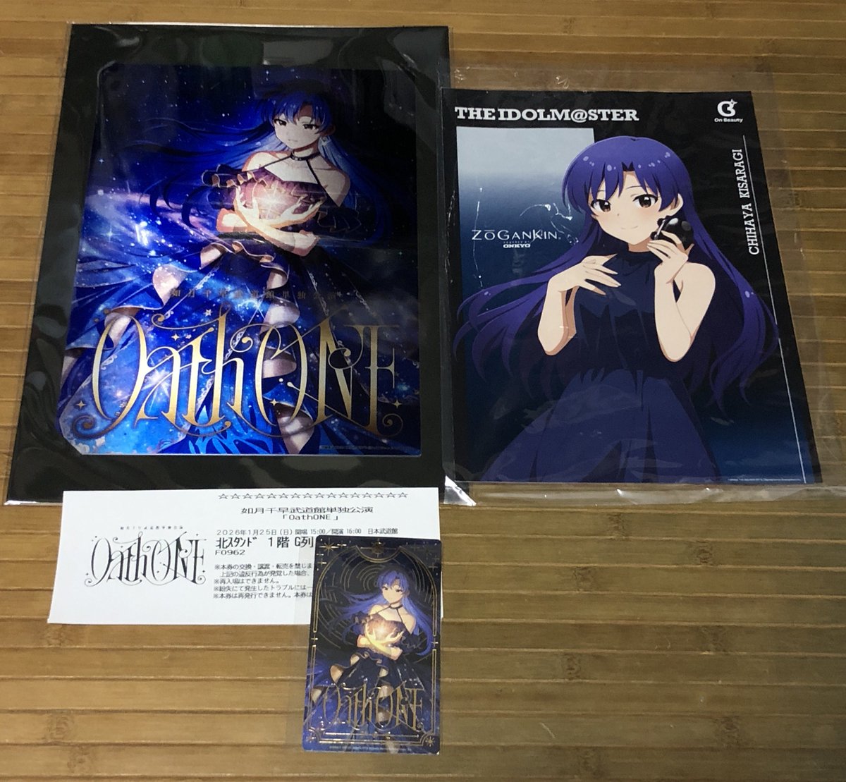 如月千早武道館単独公演「OathONE」公式グッズ事前販売 | ASOBI STORE