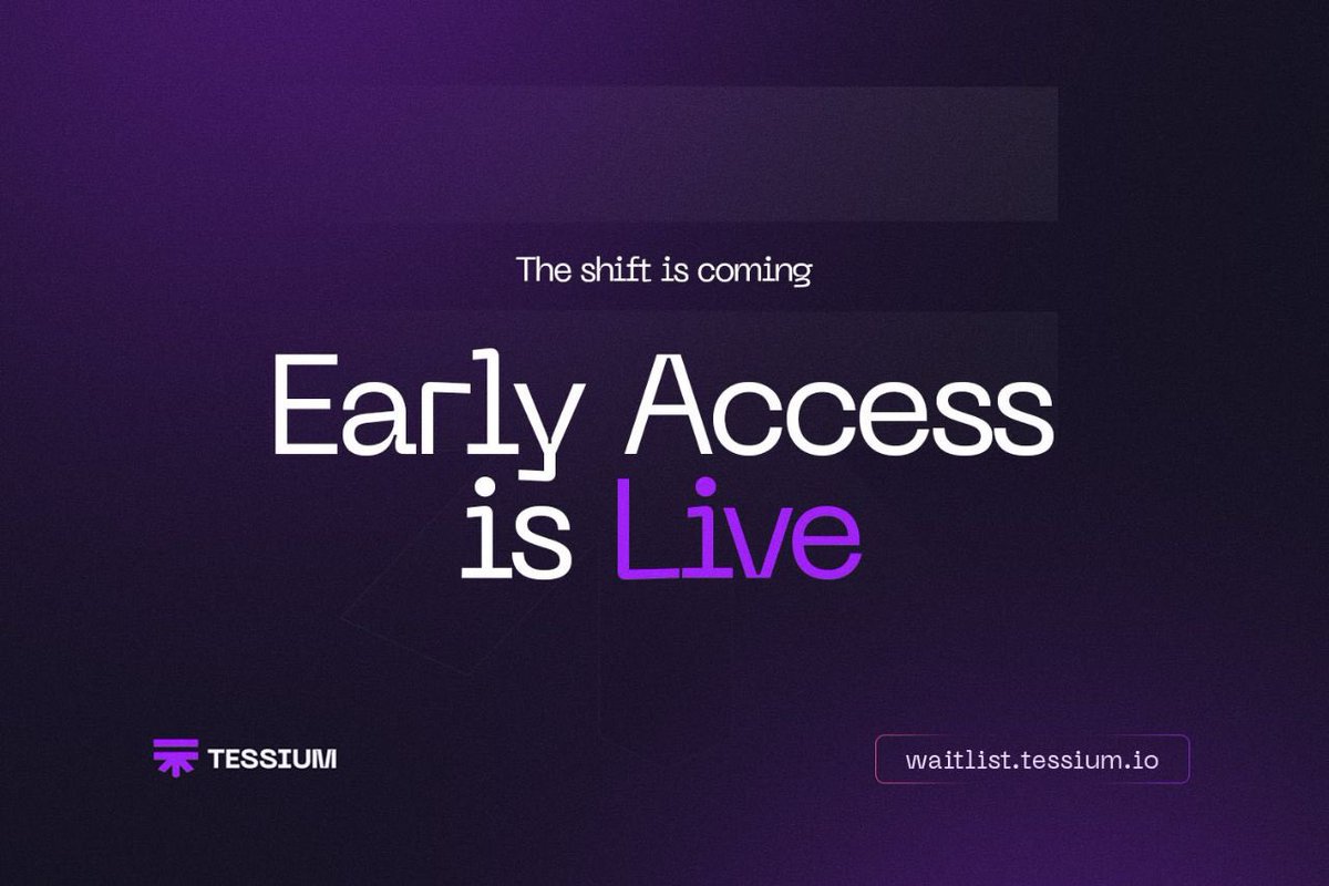 Mapemaofweb3's tweet image. The shift is coming 🌊

@Tessium_io is building the AI-edutainment layer powering real onboarding.

I just joined the limited waitlist and started earning early points.

Join here 👉 waitlist.tessium.io/?ref=XYL2OIJ4