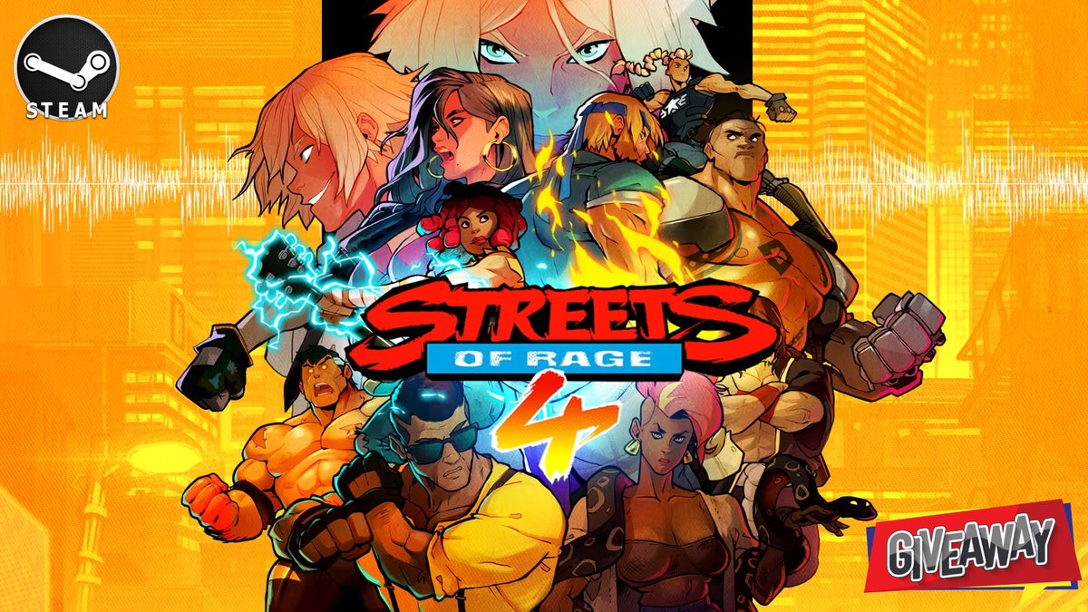 SteamGamesPC's tweet image. 🎁 STEAM GAME GIVEAWAY 🎁 Sponsored by @SvartJoe

🥊"Streets of Rage 4"🥊1x Steam Key
💟Like + ♻️Retweet + 👥Tag a companion
✔️Follow us + @DigitalArt___ @PlayStationGN @Deluxe2D
⏰ 12 Hours 🏆1 Winner!
📩DM me to sponsor a giveaway like this.
#GIVEAWAYS #SteamKey #SteamGame