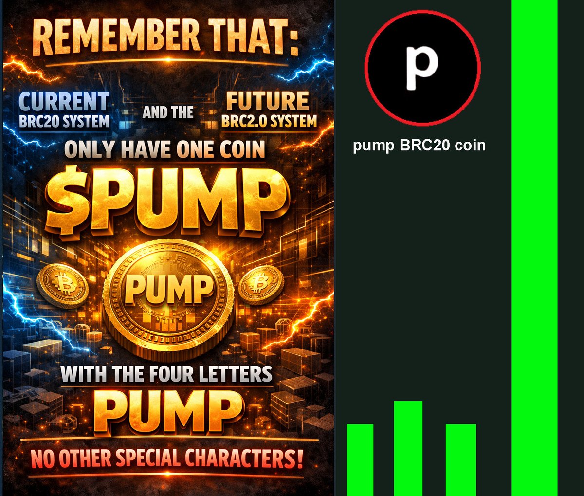 pump BRC20 tweet media