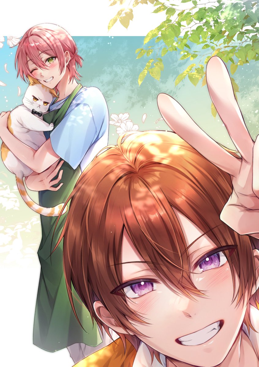 งานวาดเล่น Fullcolor แรกของปีค่ะ เย้~✨//นั่งรื้อฟื้นตัวเองมา🫠
เจ้าบายและเปเปอร์ จาก #Filterกระดาษแต้มสี ใน #Yaomic ค่า🫶💖💖