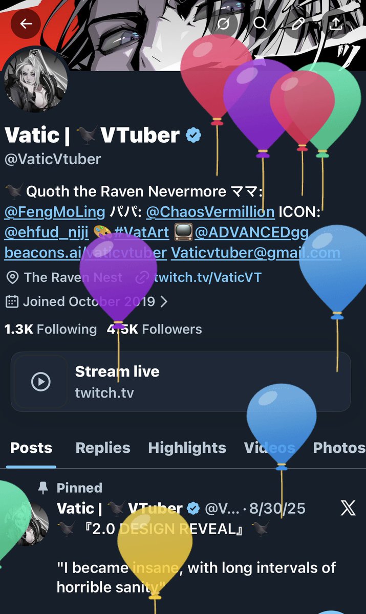 Vatic | 🐦‍⬛VTuber tweet media