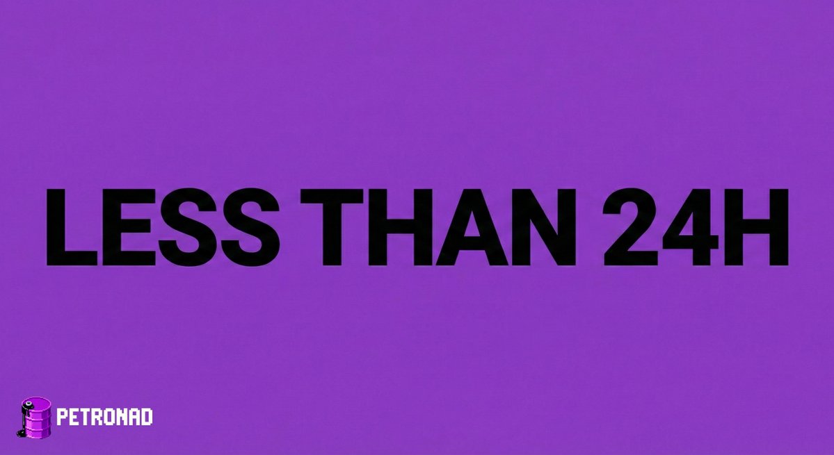 LESS THAN 24 HOURS. ⏳

Turn on notifications. 🔔