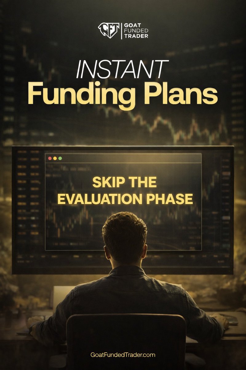 🚫 SKIP THE EVALUATION PHASE 🚫

With GFT Instant Funding, you don’t wait..

you start funded from day one.

• No challenge phase
• Immediate access to a funded account
• Clear rules, full transparency

Choose Instant PRO and trade with no Daily Drawdown,
giving you more
