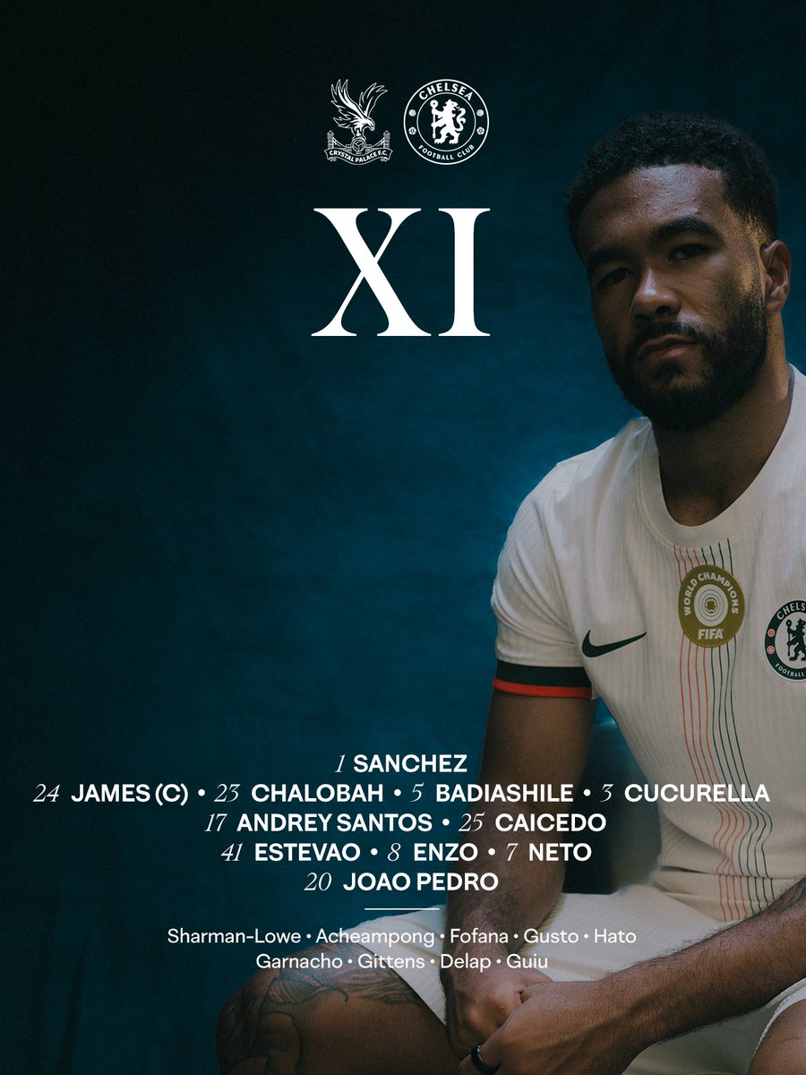 Chelsea lineup graphic