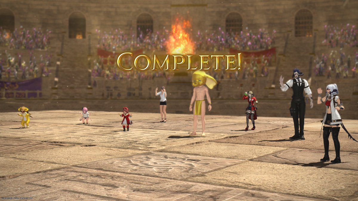 ff14_lapisuke's tweet photo. ヘビー級零式３層クリア！！
新たな統一王者の誕生だァ〜〜〜！
次は４層！！予習…予習…予習…🤤 https://t.co/yHS7D713LA