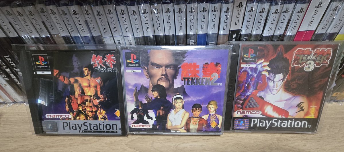 Aqui empezo todo, con los primeros tekken de playstation 1 #TEKKEN #Playstation #namco #tekken3 #heihachi #KazuyaMishima #jinkazama