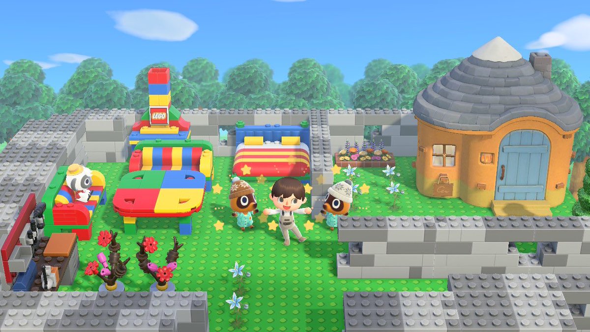 基礎板のマイデザインは簡単なので自作できました

The “LEGO Green Building Plate” — and it was surprisingly easy to make!
＃あつ森 #ACNH