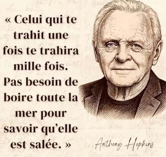 la pensée du jour !! 😉😉