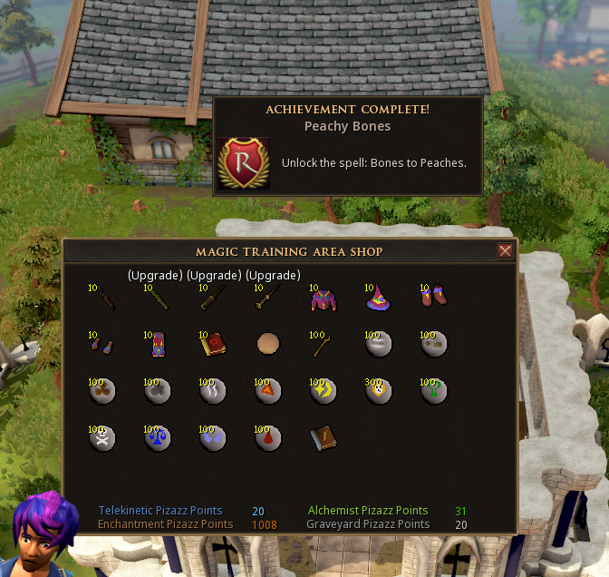 Mage training arena released january 2006

I unlocked Bones to peaches January 2026

I knew id get it eventually. But i gotta say, that was brutal😂😅 #RuneScape