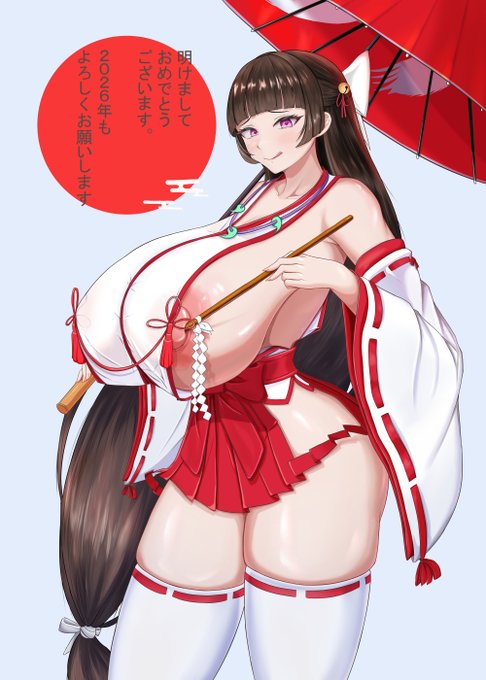 遅くなりましたが、明けましておめでとうございます。 巫女ユリです。 筆が遅いながらもまだまだ描いていくので、 2026年もよろしくお願いします。 #ラストオリジン #LastOrigin #ラスオリ