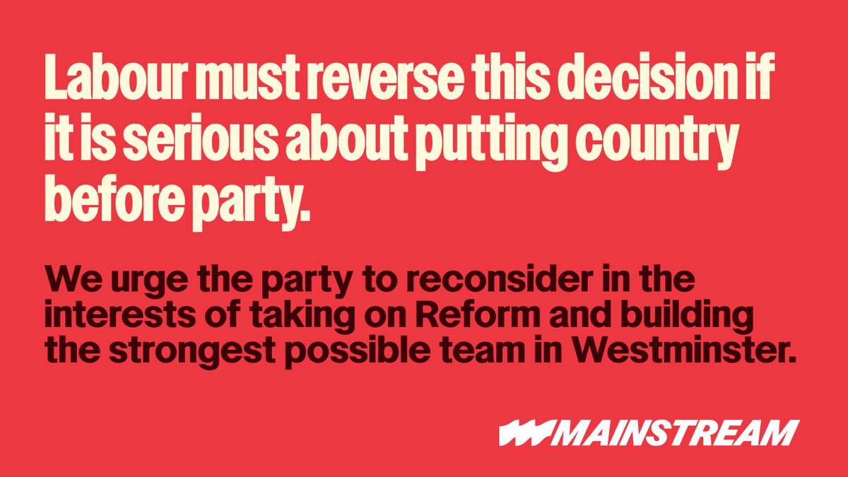 Mainstream tweet media