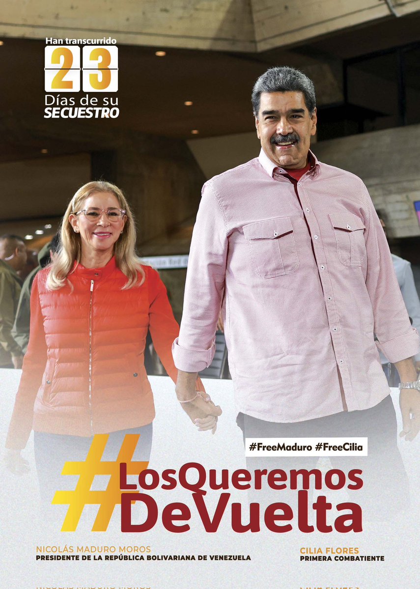 Nicolás Maduro (@nicolasmaduro) on Twitter photo 