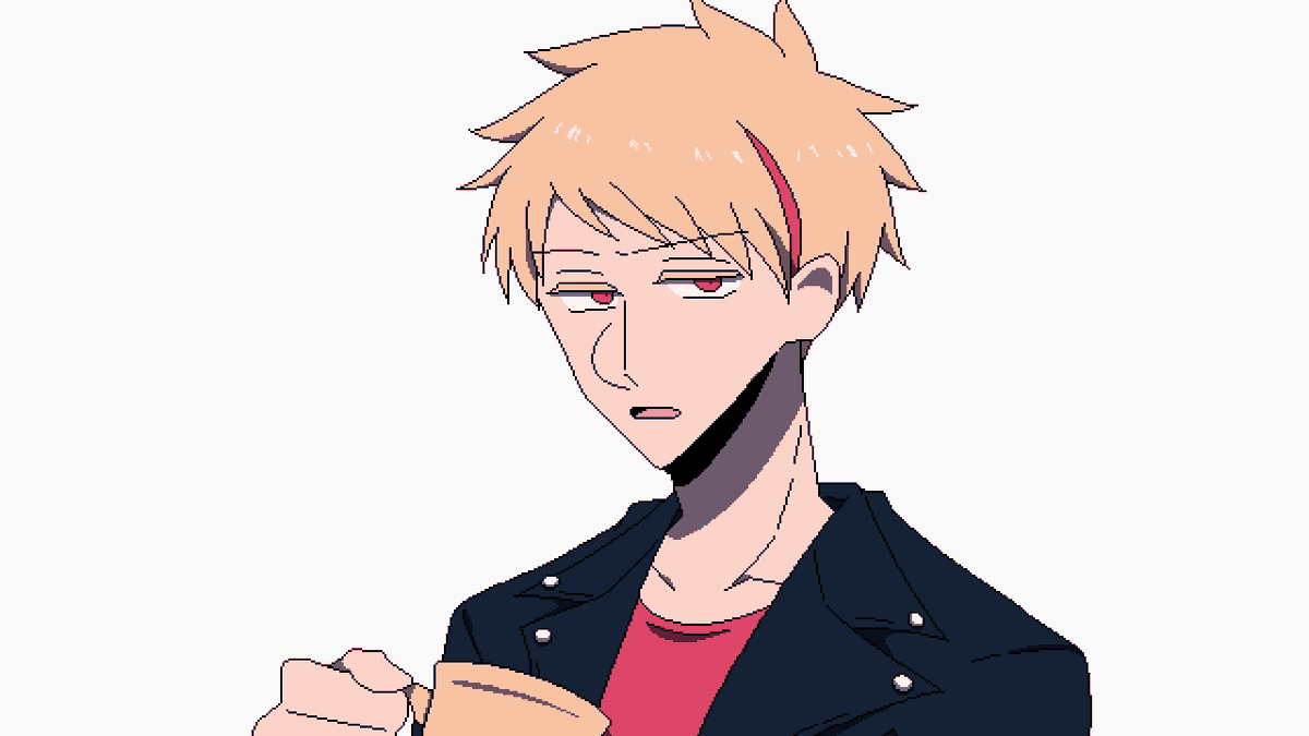 この2人のアップ立ち絵も描けました～！これで最初の一番嫌な山を乗り越えられる…！！