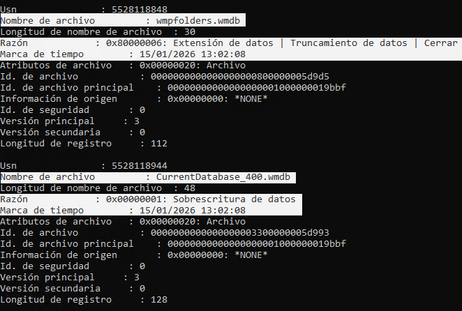 0x_Bogart's tweet photo. #: Monitoriza la modificaciones de los archivos de tu sistema con USN Journal
fsutil.exe usn readjournal c:

#: Redirige la salida a un .txt
fsutil.exe usn readjournal c: > ReadJournal.txt

#: Filtra los archivos modificados por fecha
findstr /i "2026-01-17" ReadJournal.txt https://t.co/kgzbDXbaHz