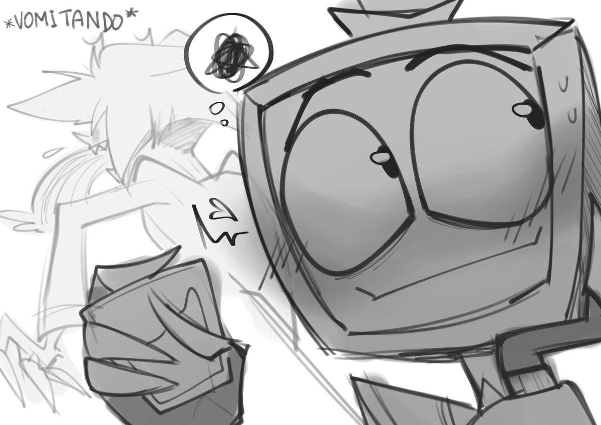 Niwwnaaaigei's tweet photo. #RadioStatic #StaticRadio #Alastor #vox #HazbinHotel #voxal https://t.co/8bC08HhVzc