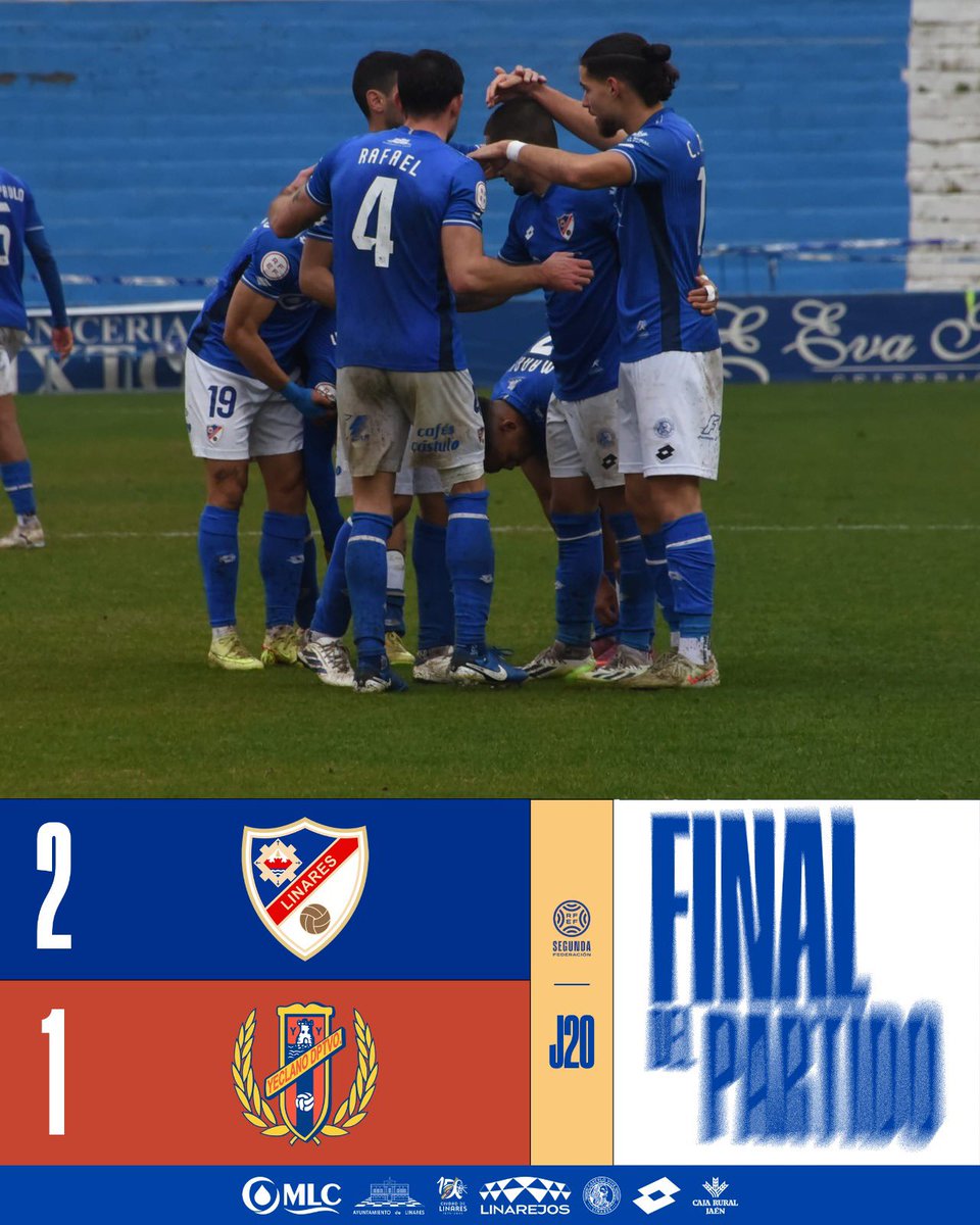⏱️ 90’ • #LinaresYeclano • 2️⃣-1️⃣

FINAAAAAAAL DEL PARTIDOOOO EN LINAREJOOOOOOOOOOS!!

GANÓ EL LINARES. 👊
VICTORIA TRABAJADÍSIMA DE LOS NUESTROS. 🔥

¡VAAAAAAMOOOOOOOOOOOOOOS! 

#EsLoQueEres 💙