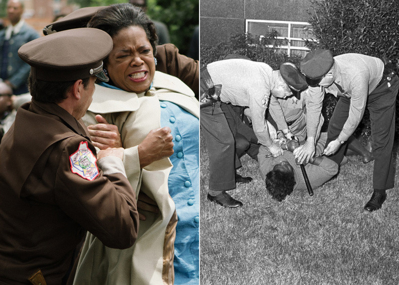 #OnThisDay in 1965, Annie Lee Cooper — portrayed by Oprah Winfrey in the film “Selma” — had been standing in line for hours outside the Dallas County courthouse in Selma, Alabama, once again attempting to register to vote. 

Sheriff Jim Clark and his deputies appeared. The 6-foot