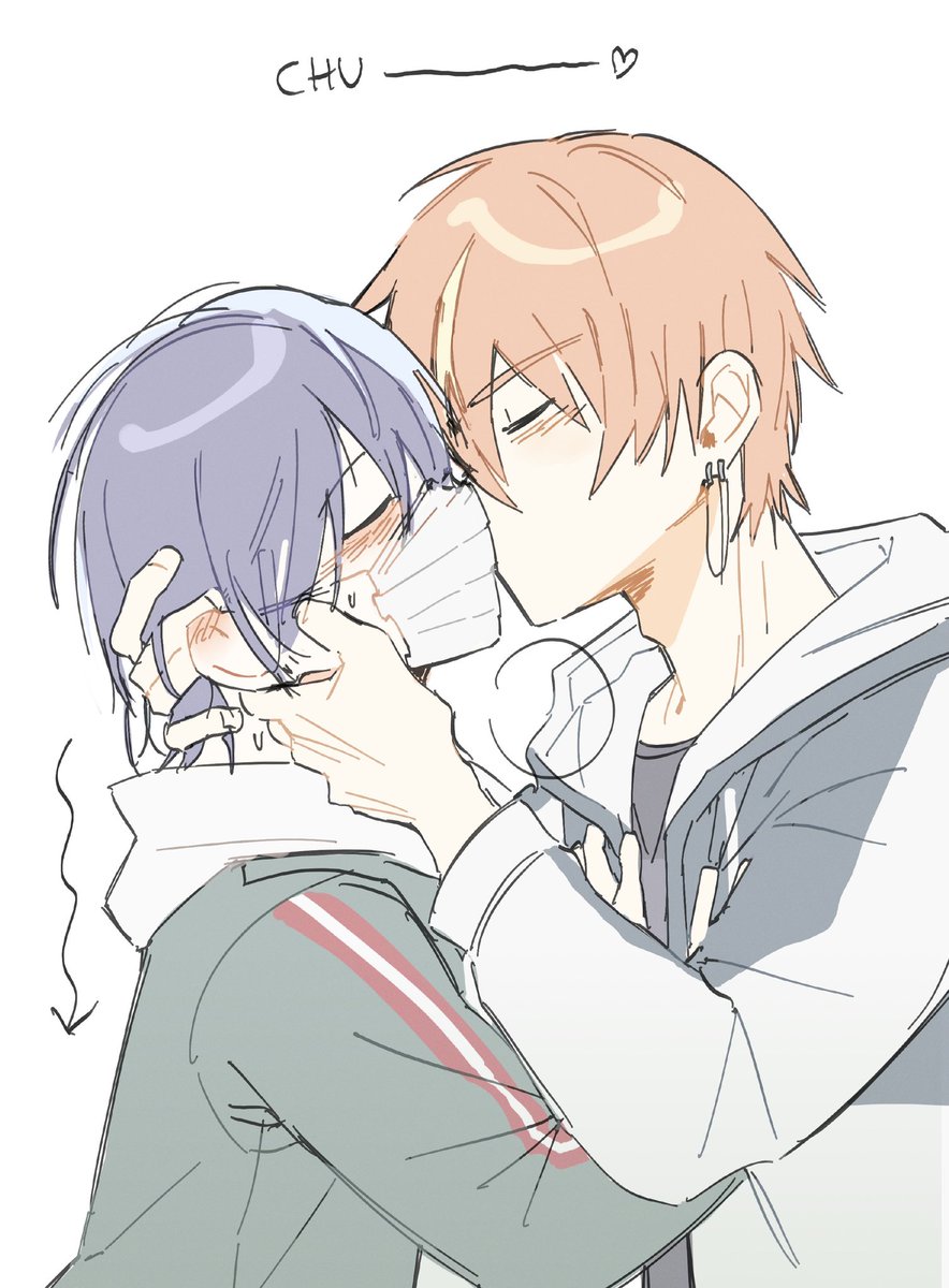 マスクキス🥞☕️ 彰冬