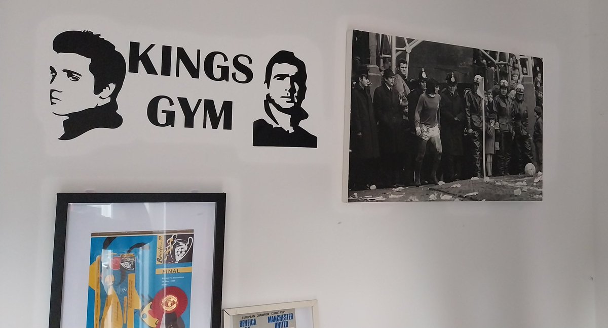 lovely canvas of George given to me.