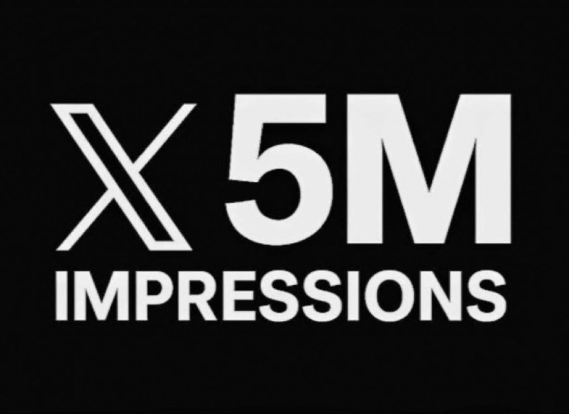 XMonetizeLab's tweet image. Let's hit the 5M impressions

It's all up to your supports❤️💬