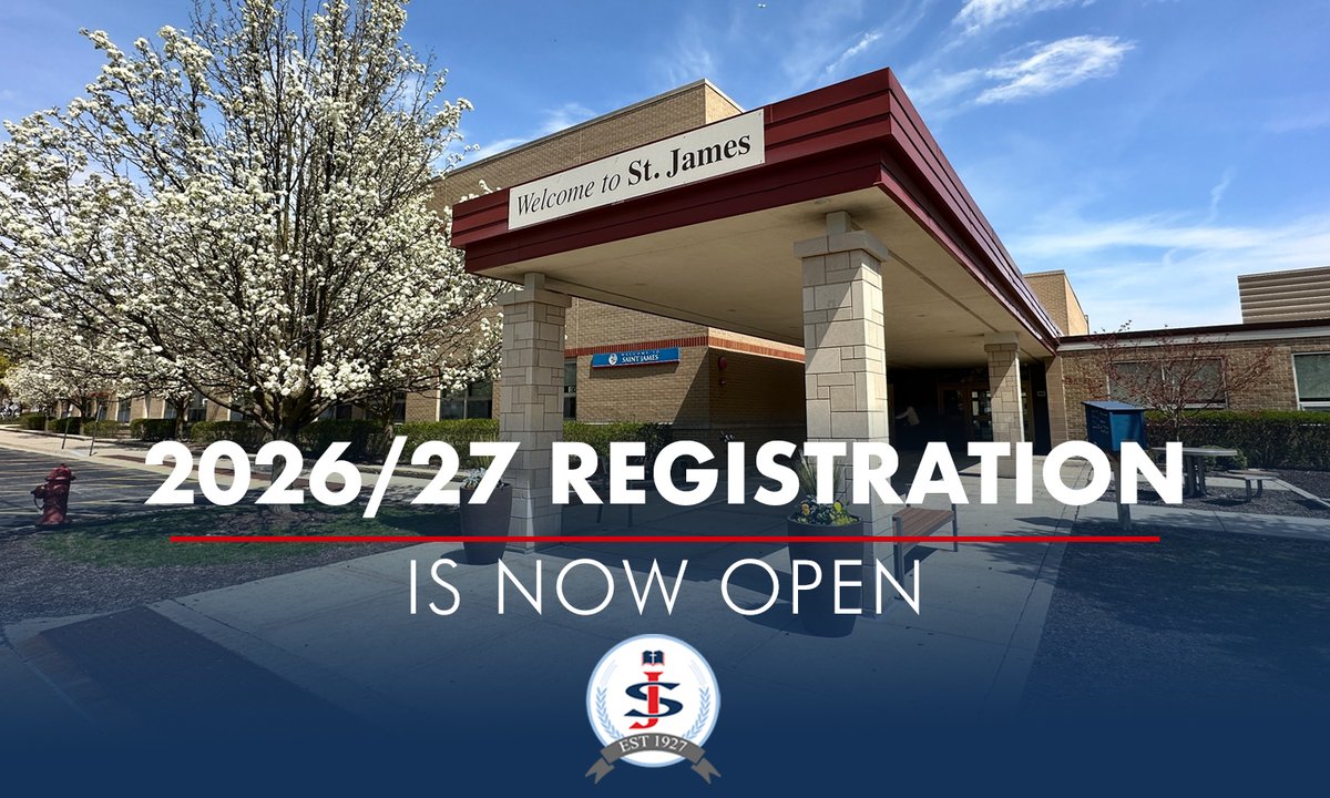 𝗘𝗻𝗿𝗼𝗹𝗹𝗺𝗲𝗻𝘁 𝗜𝘀 𝗡𝗼𝘄 𝗢𝗽𝗲𝗻!
Secure your child’s spot and join the St. James School community where faith, learning, and opportunity grow together.
Register here => bit.ly/3ZPQCly
#SJSAH #StJamesSchoolAH #SJSBulldogs