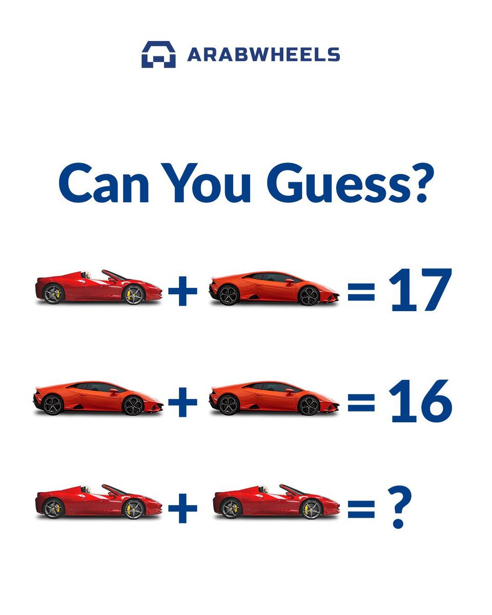 Can you guess the number? Comment your answer below 🧐 

هل تستطيع تخمين الرقم؟ اكتب إجابتك في التعليقات 🧐