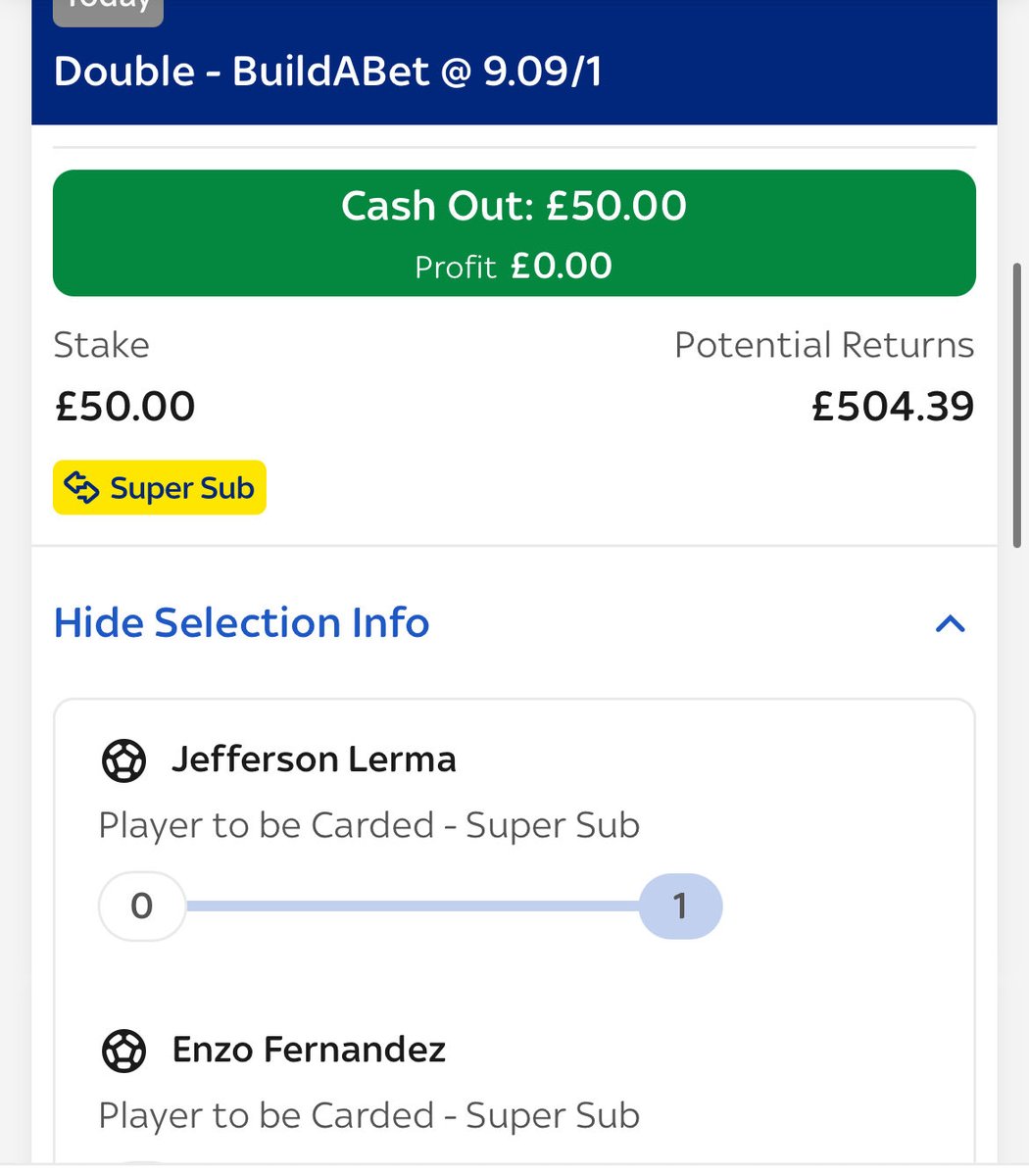 Yellowcardtips's tweet image. 🚨 AFTERNOON PLAYS 🚨

➡️ 8/1 Bet Builder 🎯

➡️ 10/1 Card Double 🟨🟨

➡️ 9/1 Card Double 🟨🟨

14:00 KOs 💸 Stake responsibly

#bettingtwitter #gamblingtwitter #footballtwitter
#ukbetting #ukpunters
#astonvilla #avfc #newcastle #nufc
#crystalpalace #cpfc #chelsea #cfc #epl