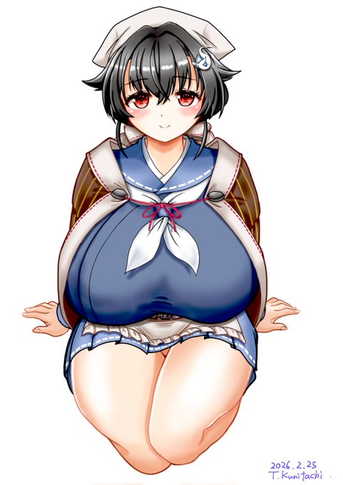 久しぶりの迅鯨さん。
きちんと服は着ていますが…
センシティブになるのかな?

※色々変わったらしいので、
どれだけの方に見てもらえるのだろうか…。 