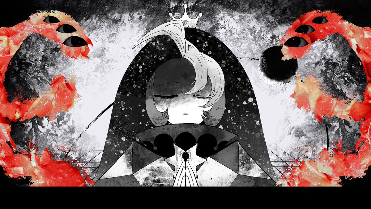 2分5秒辺りからばばばっと絵が切り替わりまくるところで使った絵をここに投げていきます。

残りはリプ欄に