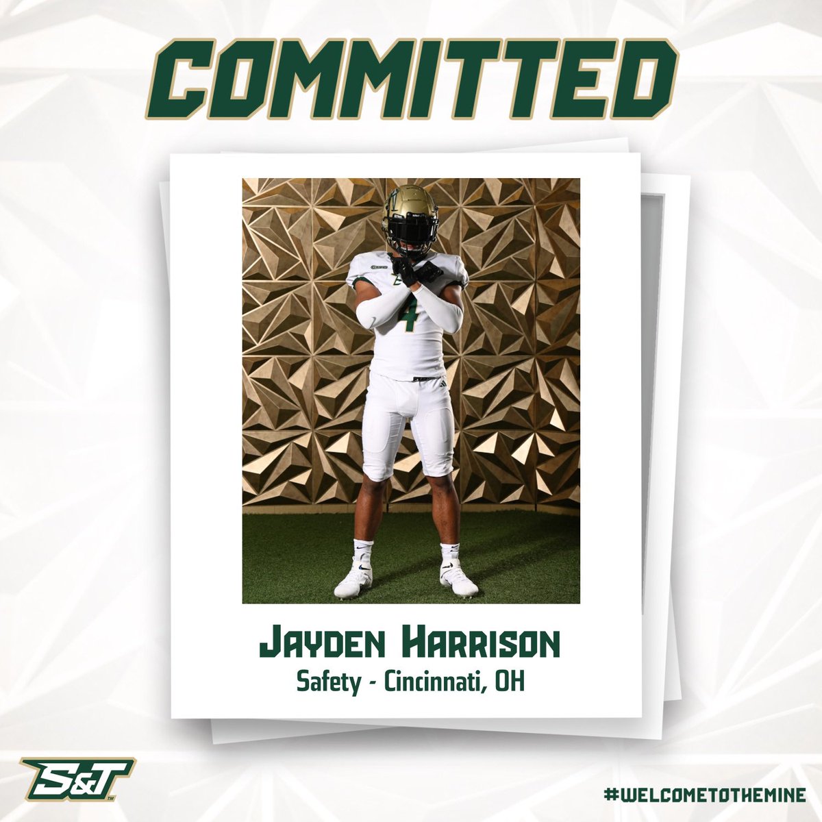 Extremely blessed to announce my commitment to <a href="/Miners_FB/">S&T Football</a>! I can’t wait for this new chapter of my life. Shout out to the Aiken community and everyone who been with me through the ups and downs. #PickAxeTakeNames ⛏️#GodDid <a href="/CoachDuka/">Harry McCall</a> <a href="/AikenRecruits/">Aiken Football</a> <a href="/AikenFalcons/">Aiken Athletics</a> <a href="/CoachBrownfield/">Paul Brownfield</a>
