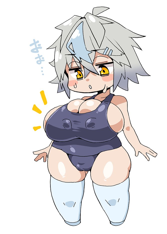 【よその子デフォルメ】
霧鳥ちゃん爆乳化🦀 