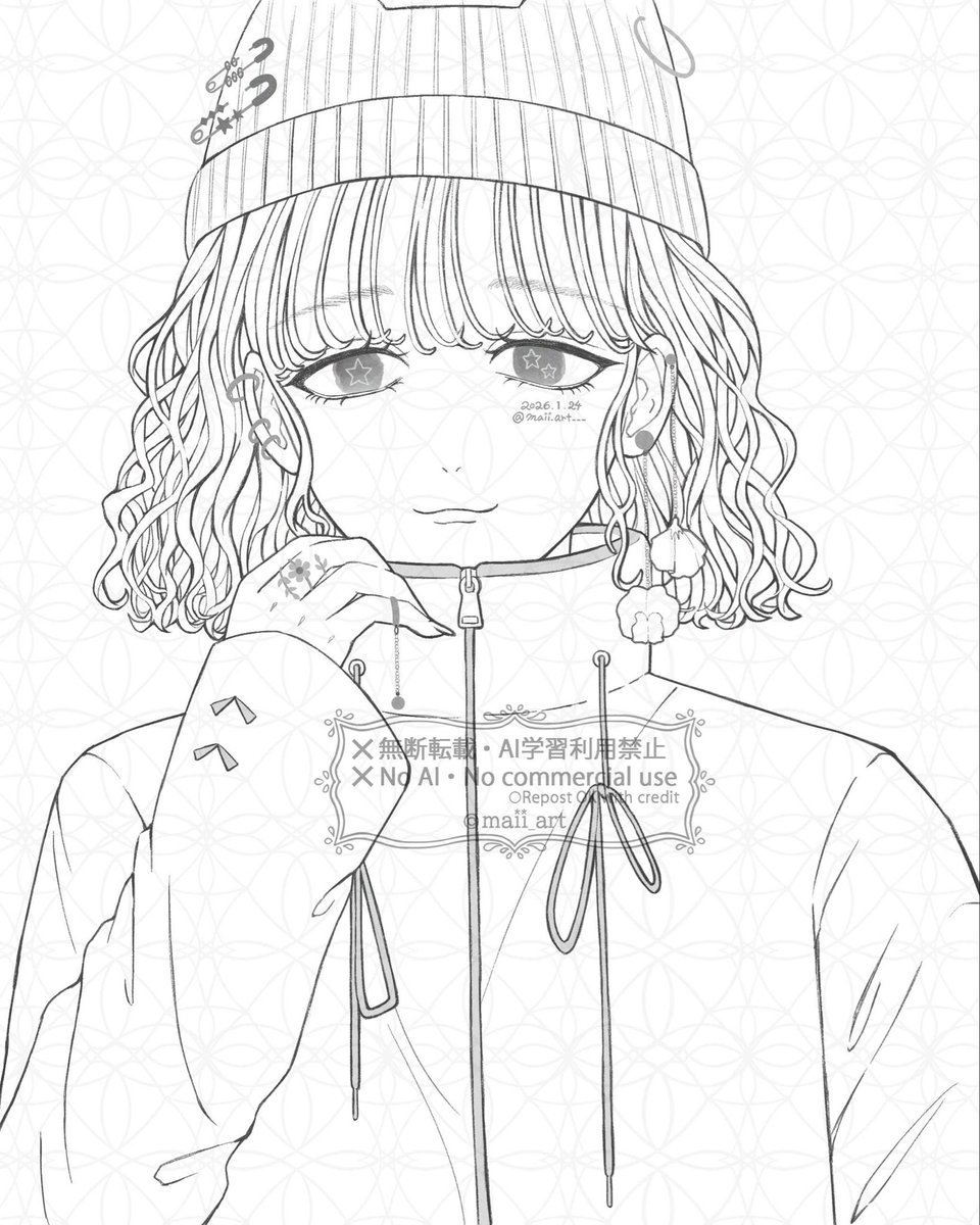 maii_art___'s tweet photo. #illustrationart #lineart https://t.co/BhUPHucdds