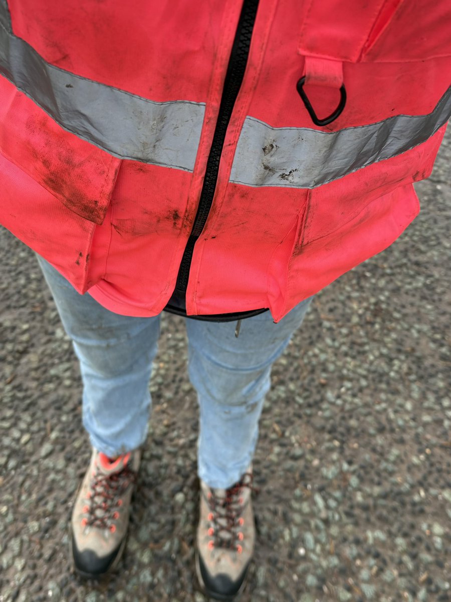 Ventured out into muddy Brandwood today &amp; collected 4 more bags to add to #onemillionbags.
5 lots of flytipping reported in! 
Laundry lady wasn't impressed when I got home 😂