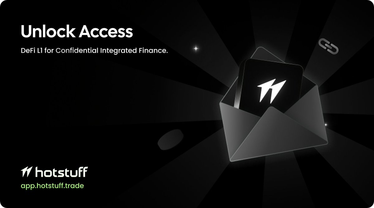 mackalhere's tweet photo. Enter Hotstuff

Get early access to @tradehotstuff, a purpose-built Defi-native L1

Invite code: 
922M2W
CX8G5B

Pre-deposits for Hotstuff Liquidity Vault (HLV) are live at https://t.co/Xfz7yfoDDB https://t.co/Srhiuj6ICO