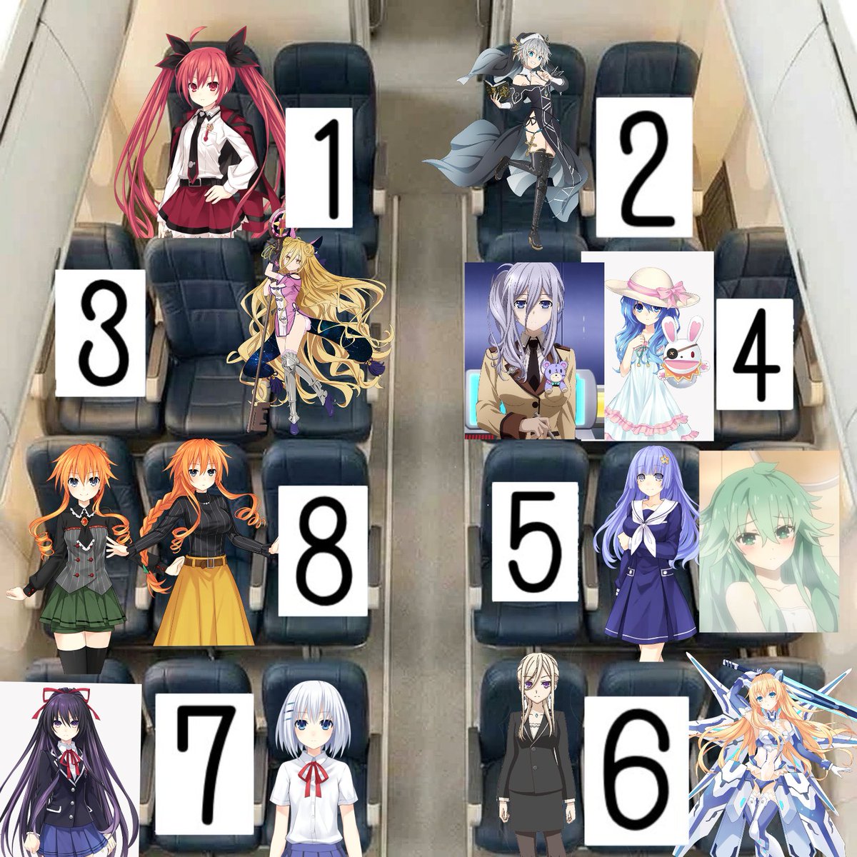 Number 8. I'm sitting with the Yamai Twins.