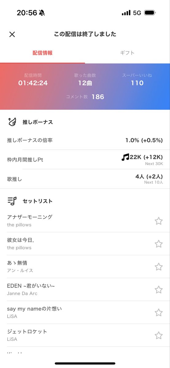 わーい🥹🥹🥹ひさしぶりにみんなとお話しできたあー！！！元気そうだったー！！！
たくさん歌えたー🥰今年はギターいっぱい練習します🎸🥹AIに負けないくらい上手くなるぞー！笑✊🏻✊🏻✊🏻