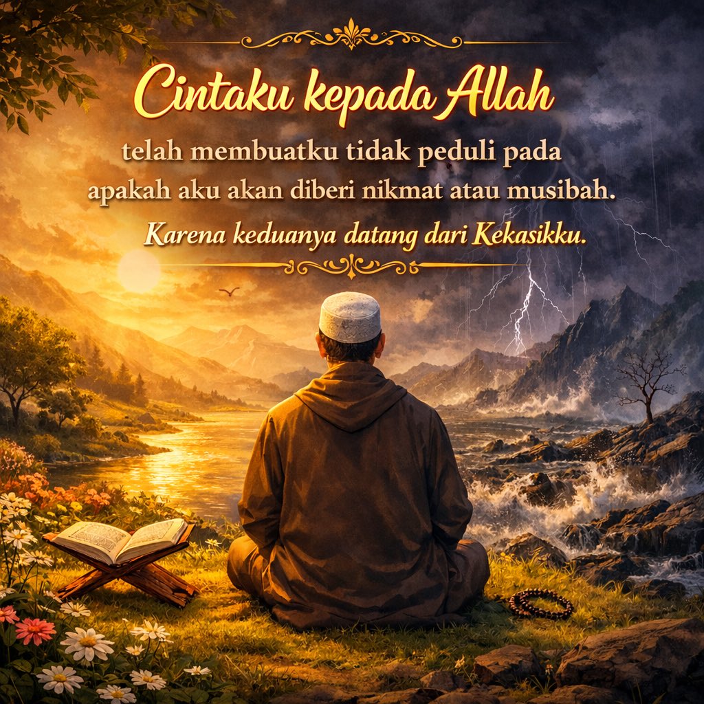 Semoga Allah Yang Maha Baik menambahkan keberkahan untuk kita