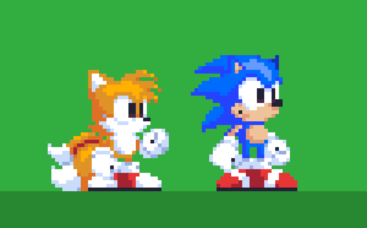 CrystalLight225's tweet photo. Oh! and tails!

#SonicTheHedgehog #pixelart #sprites #idleslop #fanmade #idle #Tails #MilesTailsPrower https://t.co/WlSuGUBuzI