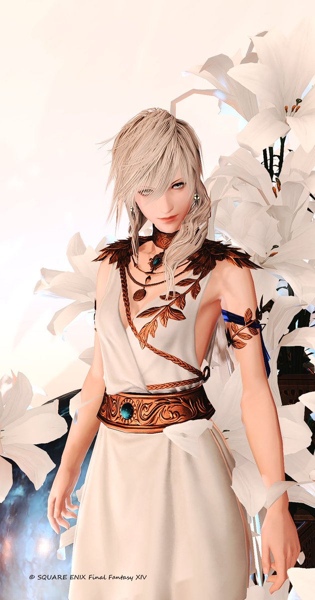 returned_F's tweet image. おはようございます
この髪型がやっぱり落ち着くわぁ
#FF14　#ミドラン #おはミド