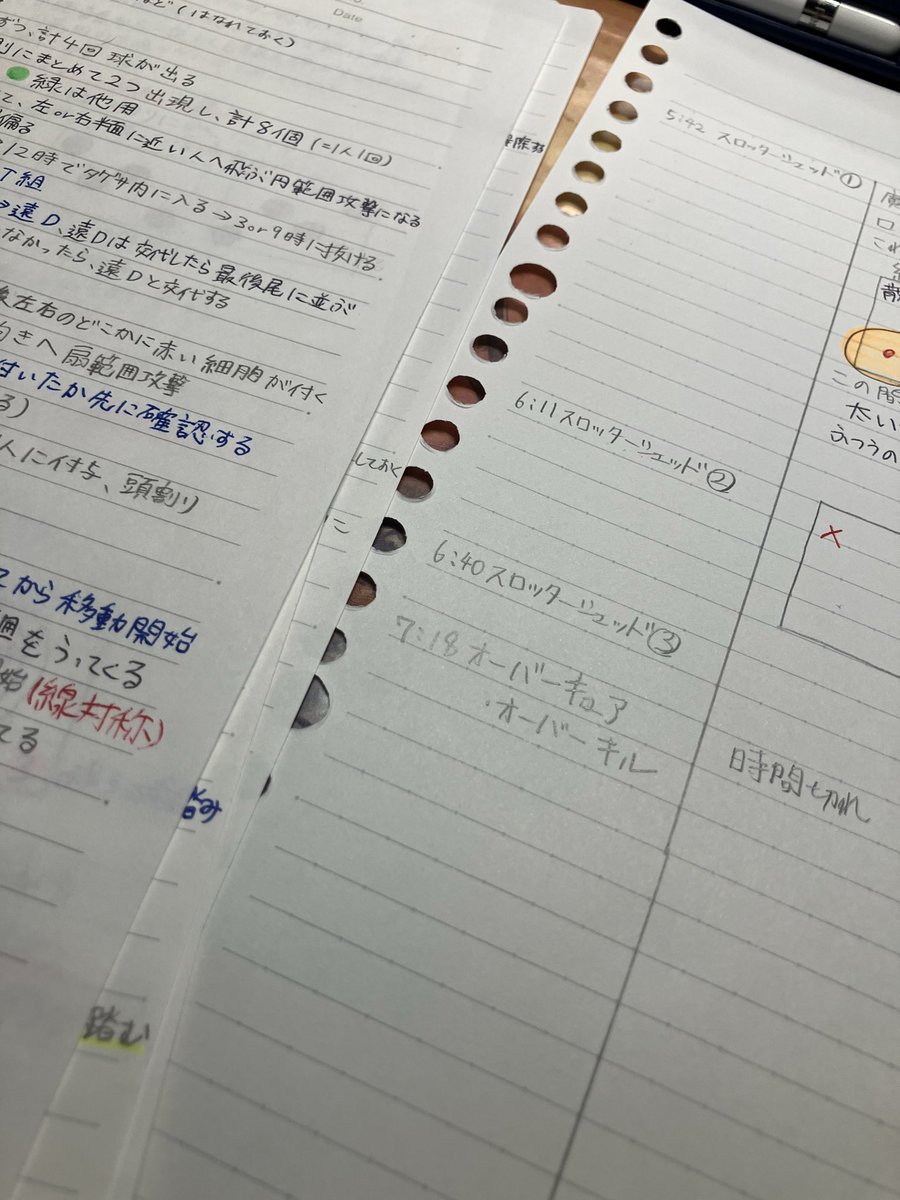 前半予習で何日かかってるんだよ🫠