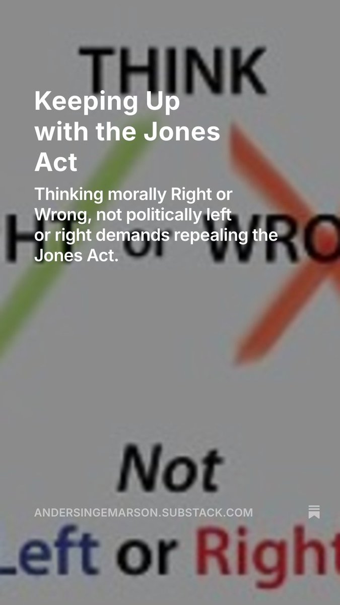 One example of the depth of rights violations we're subject to by our lawmakers and fellow citizens, by <a href="/AIngemarson/">Anders Ingemarson</a> open.substack.com/pub/andersinge…