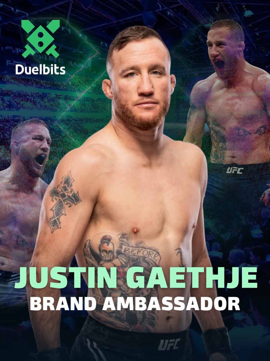 DuelbitsJoe's tweet image. Congratulations to the champ @Justin_Gaethje 🎉👊

Giving away $500 to 5 different people in 5 days. 

Retweet &amp;amp; follow, tag a friend and comment your Duelbits ID to have a chance to win.
