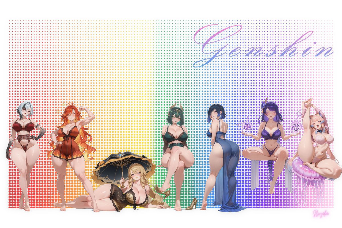 H1y4ku's tweet image. Teyvat Girlies
SFW
#GenshinImpact #Genshin