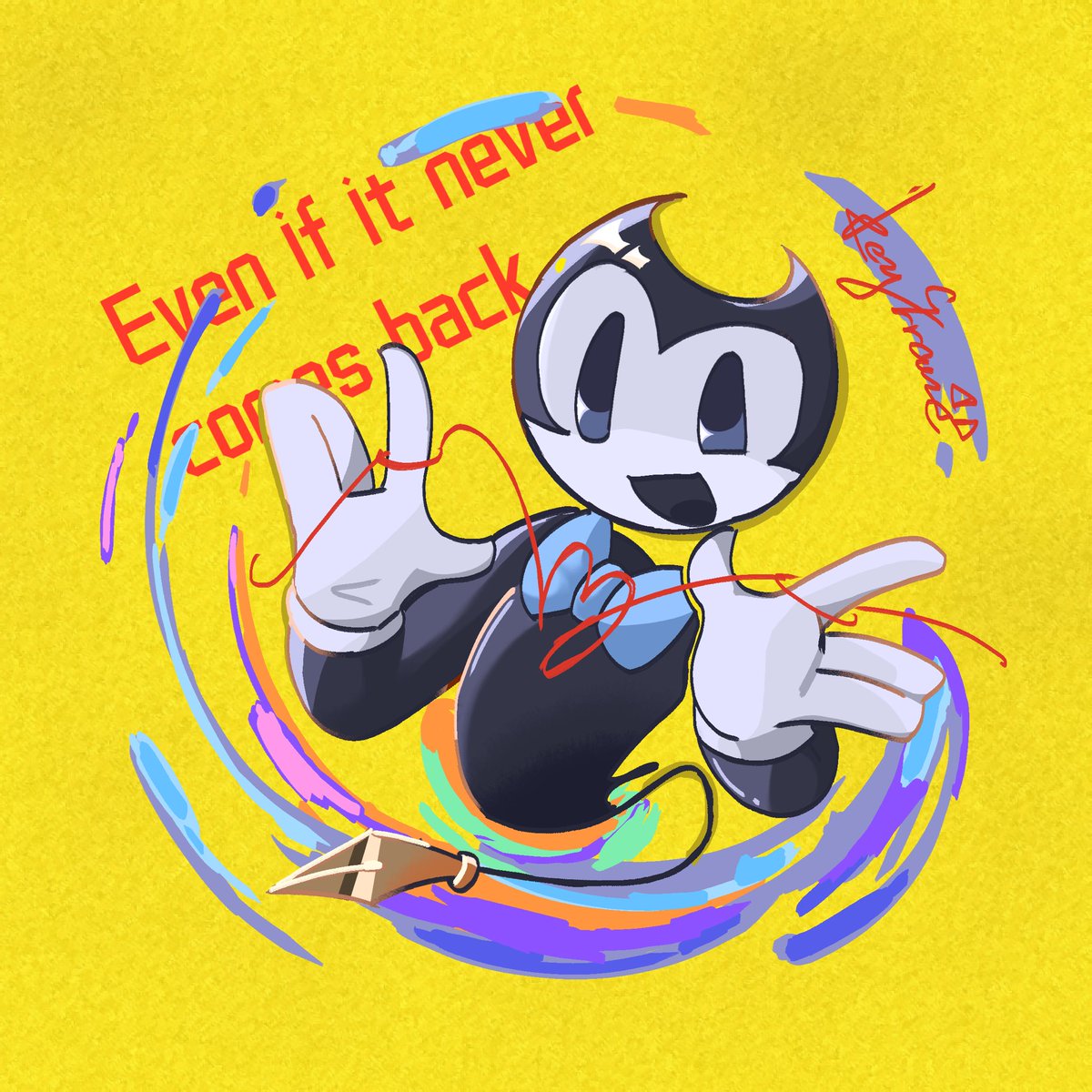 key_frame374820's tweet photo. The storm in spring
#BATIM #BENDY #bendy #ink_demon https://t.co/EzyGN7gPyh